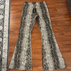 PrettyLittleThing Black and White Pants & Jumpsuits